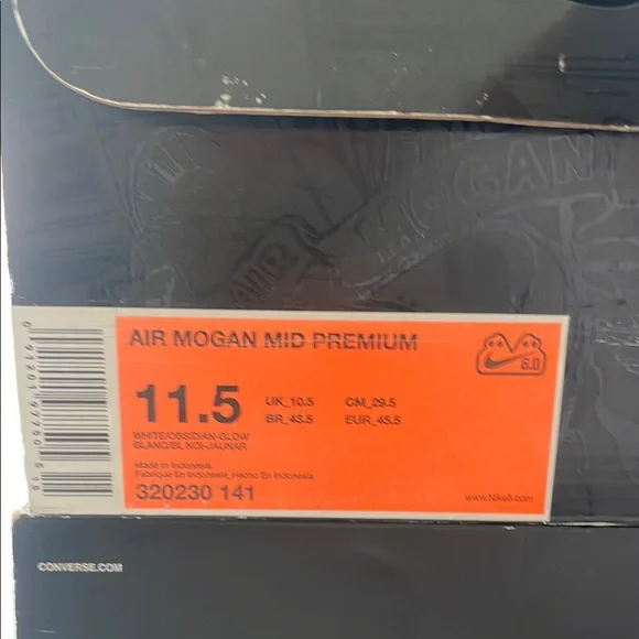 Nike Air Mogan Mid Premium Sneakers Retro High-Top Design - Picture 2 of 4